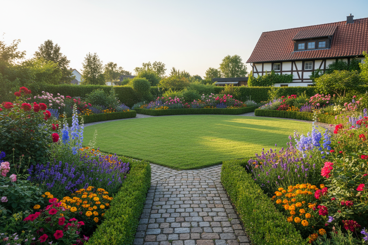 Gepflegter Garten
